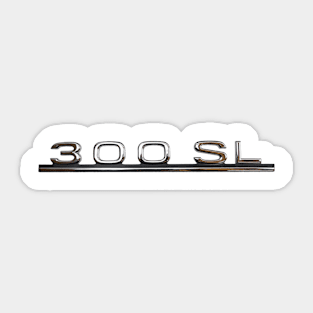 Mercedes-Benz 300 SL Convertible W198 Emblem Sticker